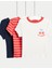 3'lü Pamuklu Fitilli T-shirt (2-8 Yaş) 1