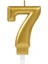 7 Rakam Mum Gold Renk (4915) 1