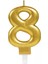 8 Rakam Mum Gold Renk (4915) 1