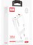 EU51 Type-C Lightning ve USB Çıkışlı 30W Pd Hızlı Şarj Aleti - Beyaz 6