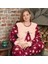Kadın Büyük Beden Polar Pijama Takımı – Yumuşak ve Sıcak 14204 5