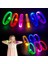 Festival &amp;amp;amp; Parti LED Bileklik Baskı Yapılabilir 3 Farklı Mod Işıklı 1 Adet (4915) 4