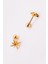 Cerrrahi Çelik Piercing ( Pirsing ) Mini Kuzey Yıldızı Tragus Helix Piercing (1ADET) 4