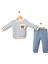 Çizgili Cepli Erkek Bebek Takım 1