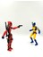 Dummy Deadpool & Wolverine Versiyon 2 Hareketli Mini Figür Seti – 3D Baskı Koleksiyon Oyuncakları 1