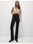 Yüksek Bel Slim Flare Jean Pantolon 5