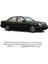 Mercedes E Klass W124 Uyumlu Cam Çıtası 4 Parça 1984 ve Üzeri Paslanmaz Krom 2