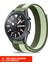 Samsung Galaxy Watch 46MM / Galaxy Watch 3 45MM / Gear S3 Uyumlu Hasır Örgü Spor Cırtlı Kordon 22MM 1