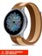 Samsung Galaxy Watch Active / Galaxy Watch Active 2 40 44MM Uyumlu Hasır Örgü Cırtlı Kordon 20MM 1