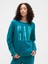 Kadın Mavi Gap Logo Crewneck Sweatshirt 1