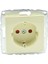 Çocuk Korumalı Topraklı Priz -Krem 3