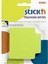 Stıckn Yapışkanlı Not Kağıdı Trackıng 50 Yp 70X70 Fosforlu Yeşil 21480 1