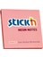 Stıckn Yapışkanlı Not Kağıdı 100 Yp 76X76 Neon Pembe HE21166 1