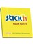 Stıckn Yapışkanlı Not Kağıdı 100 Yp 76X76 Fosforlu Sarı HE21133 1