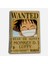One Piece Luffy Çizgili A4 Okul Defteri 72 Yaprak Model 1 - Hasır Şapka Serisi 2