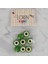 Loren Crafts Yeşil 8 Li Nazar Boncuğu Düğme - 164 1