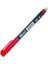 Asetat Kalemi Permanent S Seri Kırmızı MK-419 1