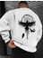Kartal Baskılı Özel Tasarım Oversize Sweatshirt 1