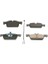 Ön Fren Balatası Peugeot P508 10 18 1.6 Vtı 1.6 Thp 1.6hdı 2.0hdı 2.2hdı 283MM Cap 1