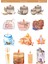 1 Sayfa Mum Temalı 12*17 cm Sticker /scrapbook, Bullet Journal, Planlayıcı, Defter 1
