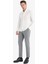Tailored Fit Düz Paça Her Yöne Esneyen Yumuşak Tuşe Cepli Pantolon C7508AX25AU 1