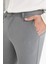 Tailored Fit Düz Paça Her Yöne Esneyen Yumuşak Tuşe Cepli Pantolon C7508AX25AU 5
