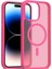 iPhone 15 Pro Jota Magsafe Kapak - Rose 4