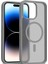 iPhone 15 Pro Max Jota Magsafe Kapak - Titan Gri 4