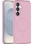 Samsung Galaxy S25 Broş Magsafe Kapak - Pembe 1