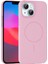 iPhone 14 Broş Magsafe Kapak - Pembe 1
