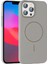 iPhone 16 Pro Max Broş Magsafe Kapak - Titan Gri 1