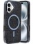 Apple iPhone 16 Helen Magsafe Kapak - Siyah 2