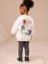 Taytlı Takım - Sweatshirt-Tayt Kız Çocuk Takım 4