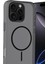 Apple iPhone 16 Pro Pc Blank Magsafe Kapak - Siyah 2