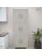 B3CONCEPT Geniş Hacimli 6 Kapaklı 6 Raflı Çok Amaçlı - Kolay Kurulum - Mutfak Balkon Banyo Erzak Kiler Dolabı 5