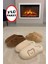 3'lü Paket Fluffy Kapalı Kadın Terlik Ev Terliği 1