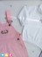 Unisex Kot Tulum Sonbahar Kış Kız Erkek Bebek 2li Takım Overall Jumpsuit 4