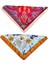 2 Li %100 Pamuklu Bandana Seti Özel Desen Bandana Fular Çanta Aksesuarı Bandana 45X50 cm 1