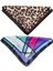 2 Li Saten Bandana Seti Saten Fular Saten Çanta Aksesuarı Özel Desen Bandana 45X50 cm 1