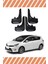 Toyota Verso 2010-2017 Racing Yazılı 4'lü Tozluk Çamurluk Paçalık 1