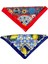 2 Li Saten Bandana Seti Saten Fular Saten Çanta Aksesuarı Özel Desen Bandana 45X50 cm 1