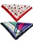 2 Li Saten Bandana Seti Saten Fular Saten Çanta Aksesuarı Özel Desen Bandana 45X50 cm 1