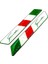 Italya Çamurluk Logosu Uyumlu Damla Sticker - Italya Sports Sticker Damla 1