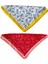 2 Li %100 Pamuklu Bandana Seti Özel Desen Bandana Fular Çanta Aksesuarı Bandana 45X50 cm 1