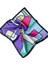 2 Li Saten Bandana Seti Saten Fular Saten Çanta Aksesuarı Özel Desen Bandana 45X50 cm 2