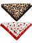 2 Li Saten Bandana Seti Saten Fular Saten Çanta Aksesuarı Özel Desen Bandana 45X50 cm 1