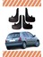 Renault Clio 2 Hb 1998-2006 Racing Yazılı 4'lü Tozluk Çamurluk Paçalık 1