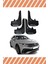 Volswagen Tiguan Tüm Kasalar Racing Yazılı 4'lü Tozluk Çamurluk Paçalık 1