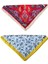 2 Li %100 Pamuklu Bandana Seti Özel Desen Bandana Fular Çanta Aksesuarı Bandana 45X50 cm 1
