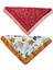 2 Li %100 Pamuklu Bandana Seti Özel Desen Bandana Fular Çanta Aksesuarı Bandana 45X50 cm 1